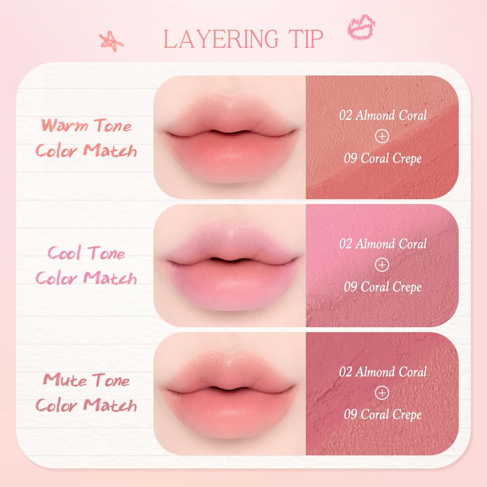 dasique Mood Blur Lip Pencil, 03 Peach Cream, 0.03 oz (0.9 g)