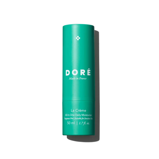 Doré-La Crème All-In-One Daily Moisturizer| Hydrating Face Moisturizer- Sensitive Skin| Barrier Repair Ultra Moisturizing Cream- Dry Skin| Facial Lotion (1.7 Fl oz, Unscented, Standart)