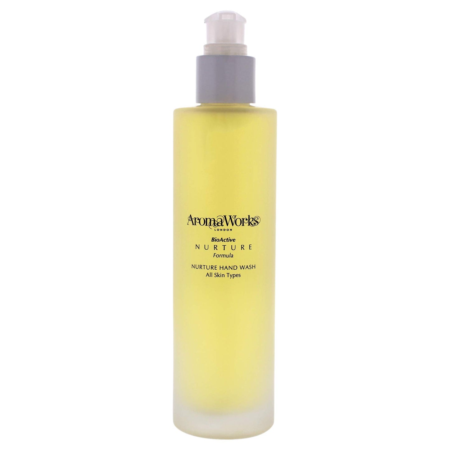Aromaworks Nurture Hand Wash - May Chang, Roman Chamomile And Sandalwood Aromas - Cleansing, Soothing And Calming - Natural, Vegan - 100% Pure Essential Oil - Cleanses Without Drying - 7.03 Oz