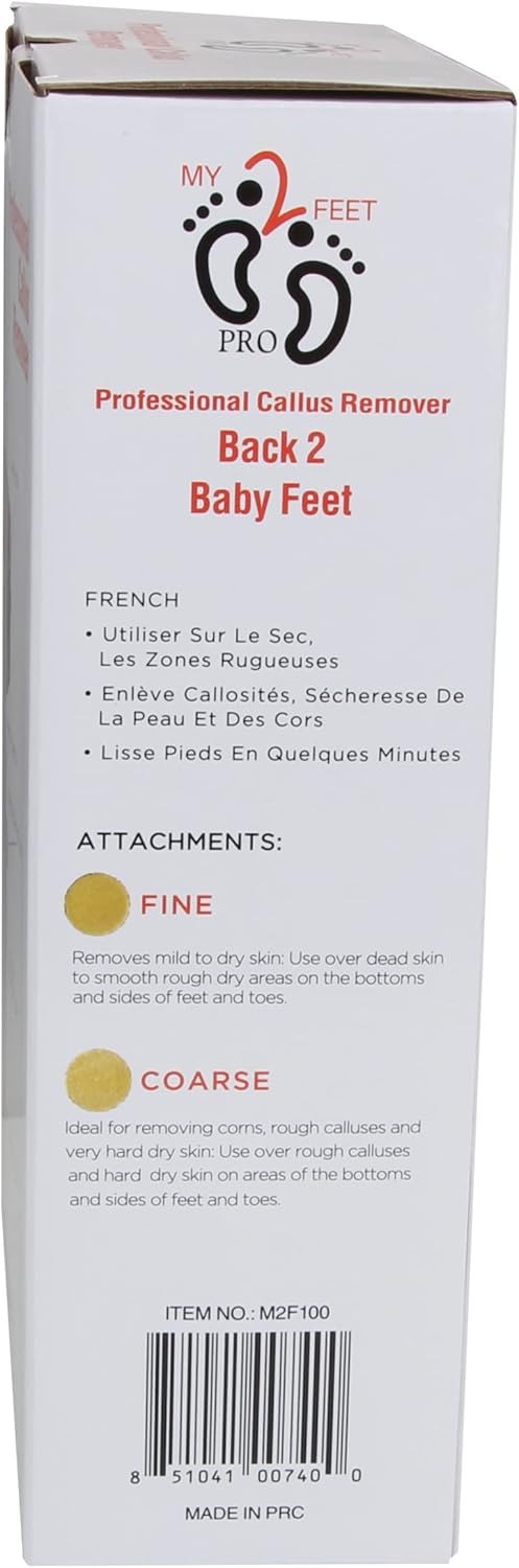Electric Callus Remover - Professional Foot Care Tool with Replacement Disks | Smooth Skin Solution