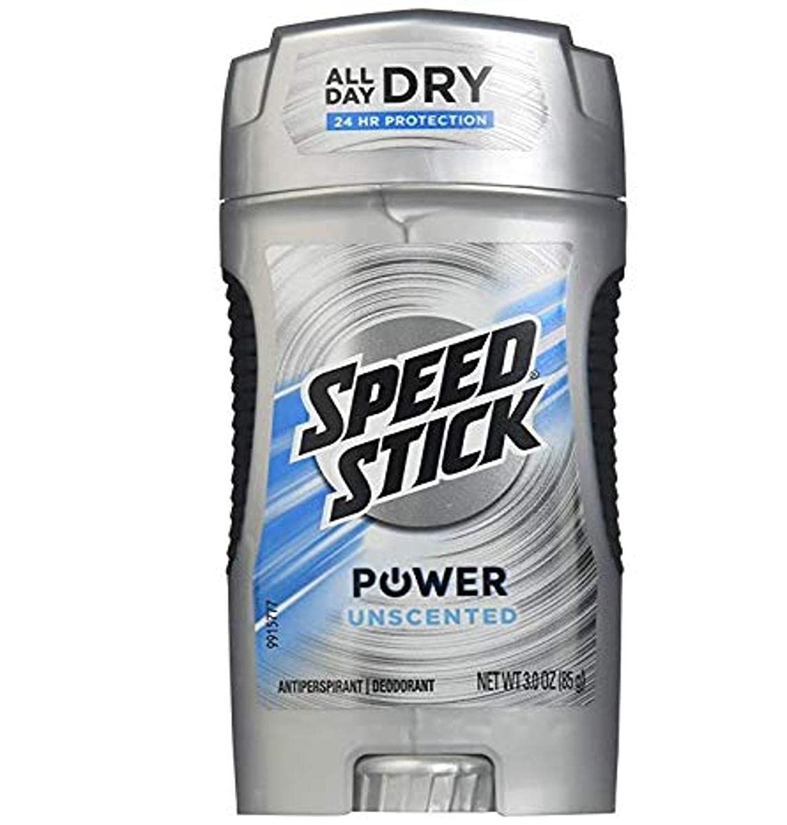 Speed Stick Power Antiperspirant Deodorant for Men, Unscented - 3 Ounce (Pack of 4)