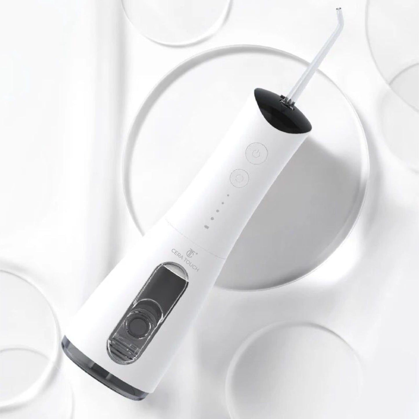 Water Flosser for Teeth Cleaning and Flossing | 4 Modes Rechargeable Cordless Oral Irrigator | IPX7 Waterproof | 300ml Water Tank Teeth Cleaner | Portable Electric Dentel Flossers for Home and Travel