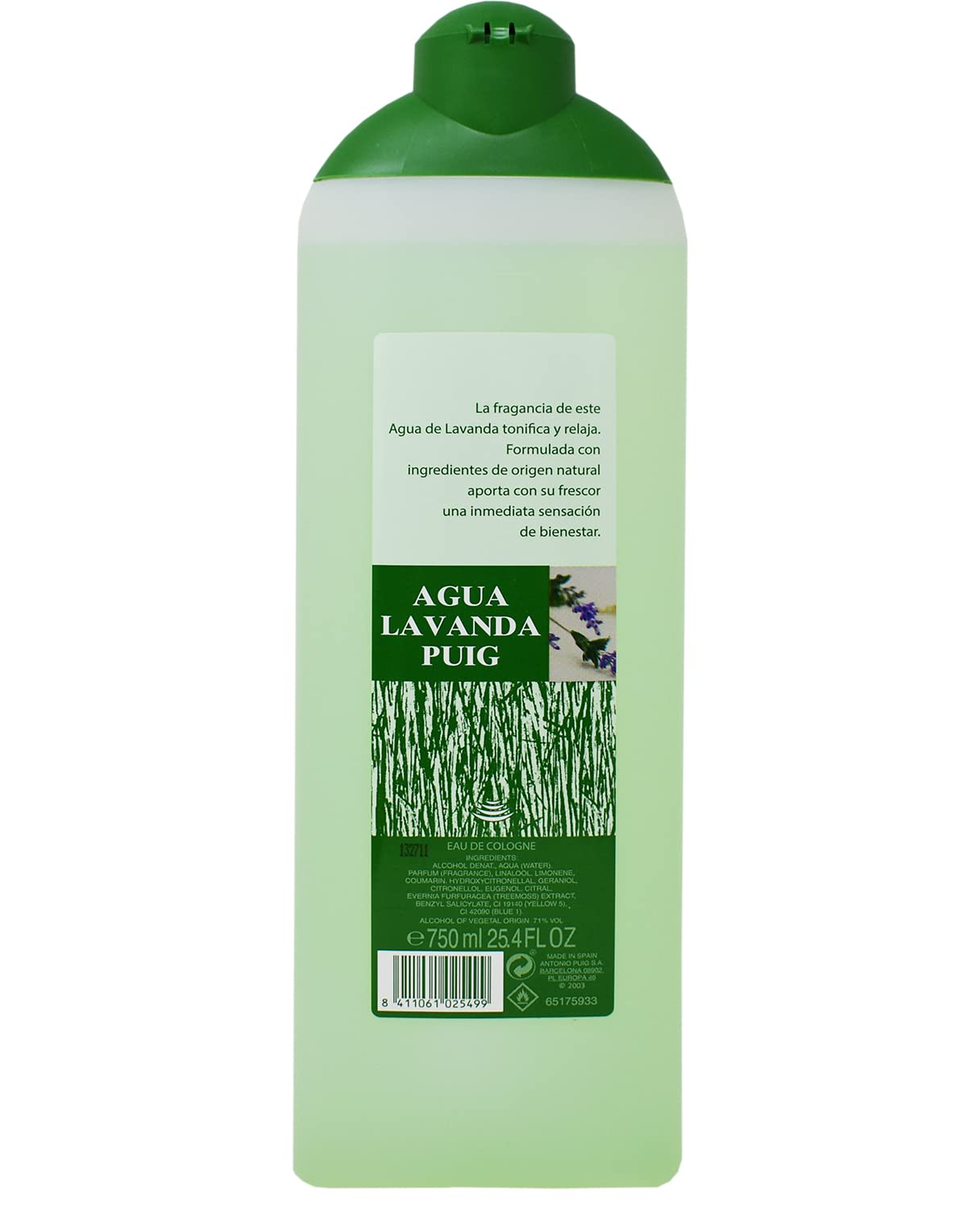 2 Agua Lavanda Cologne 750ml/25.5oz.