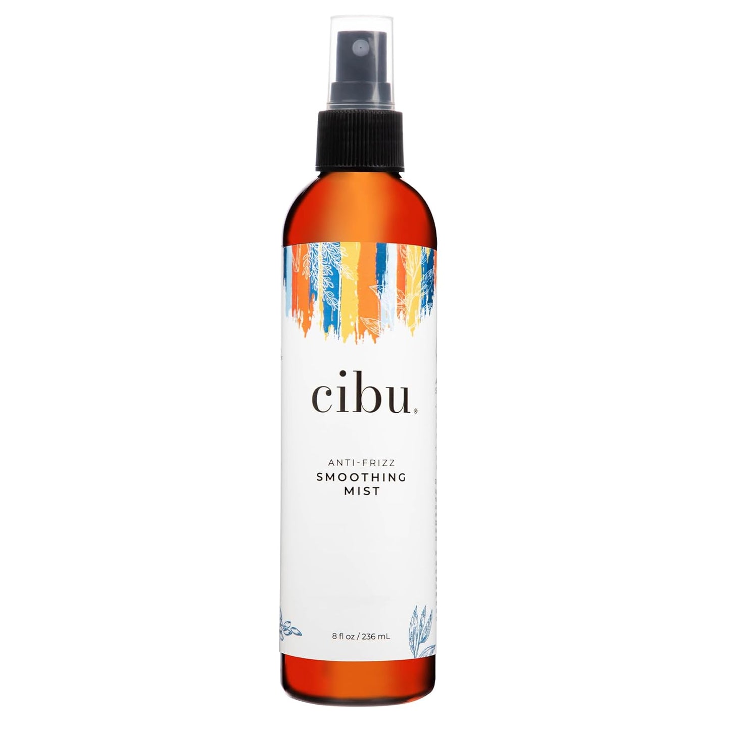 CIBU Anti-Frizz Smoothing Spray - Rice Protein & Keratin Treatment for Silky Hair | 8oz