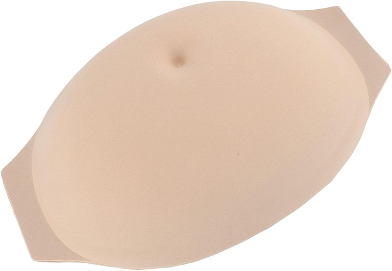 Fake Pregnant Belly - Breathable Soft Lightweight Role Play Accessory | Small (5.9in)