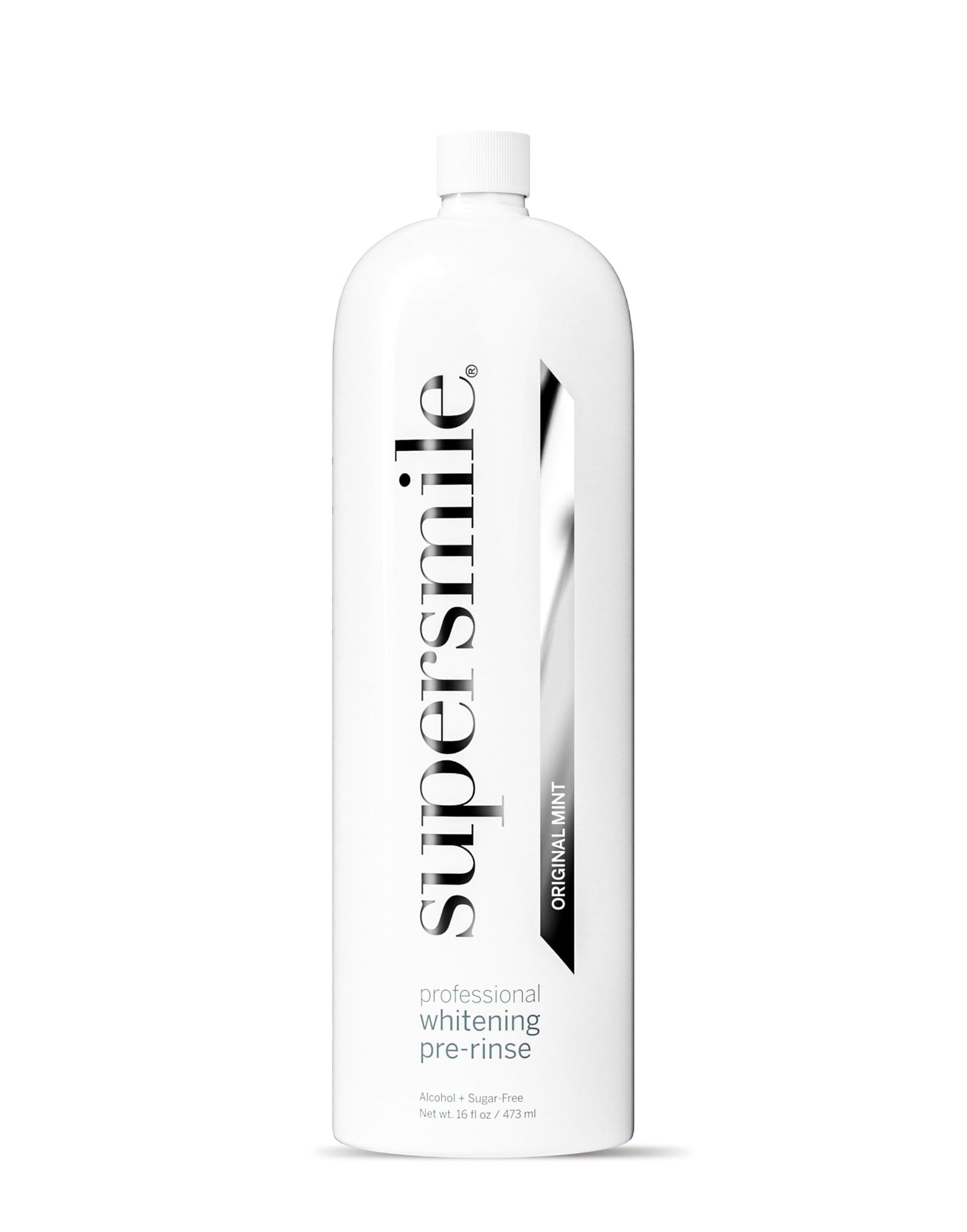 Supersmile Whitening Pre-Rinse, Original Mint, Alcohol-Free, 16 Fl Oz