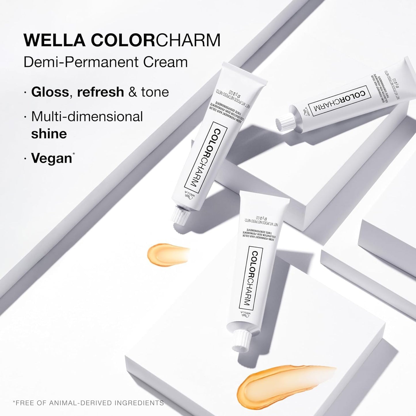 COLORCHARM Demi Permanent Hair Color 10A Lightest Ash Blonde Gloss, Refresh & Tone 2 Fl Oz