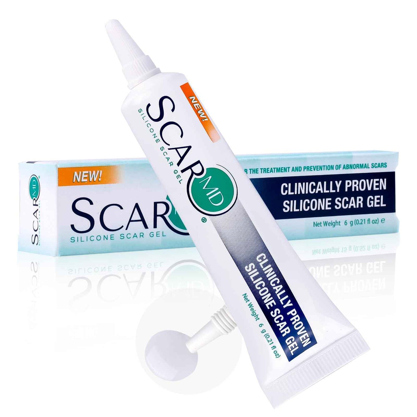 Scar Gel Scar Cream, Keloid Bump Removal, Advance Scar Gel for Surgical Scars,Body,Leg, Burns,C-Section, Stretch Marks, Reduces Discomfort, 0.21oz