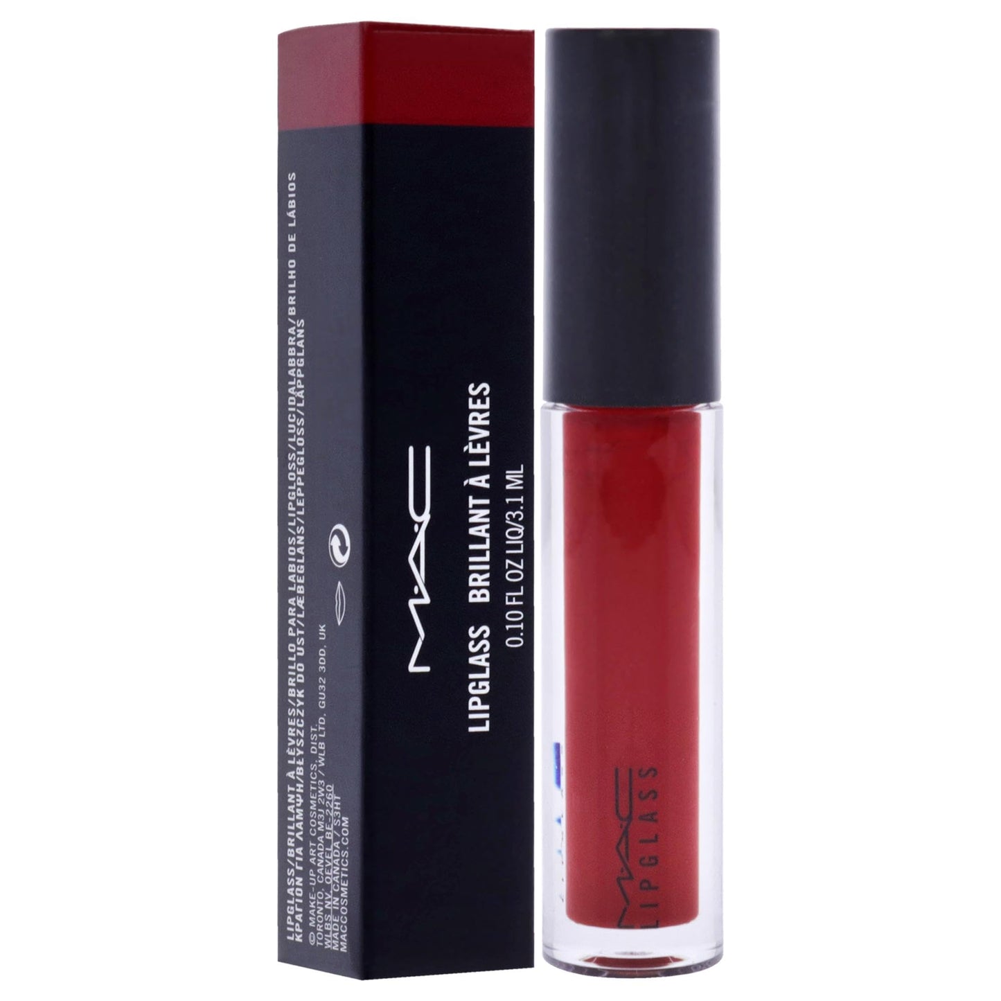 AcM MAC Lipglass Ruby Woo