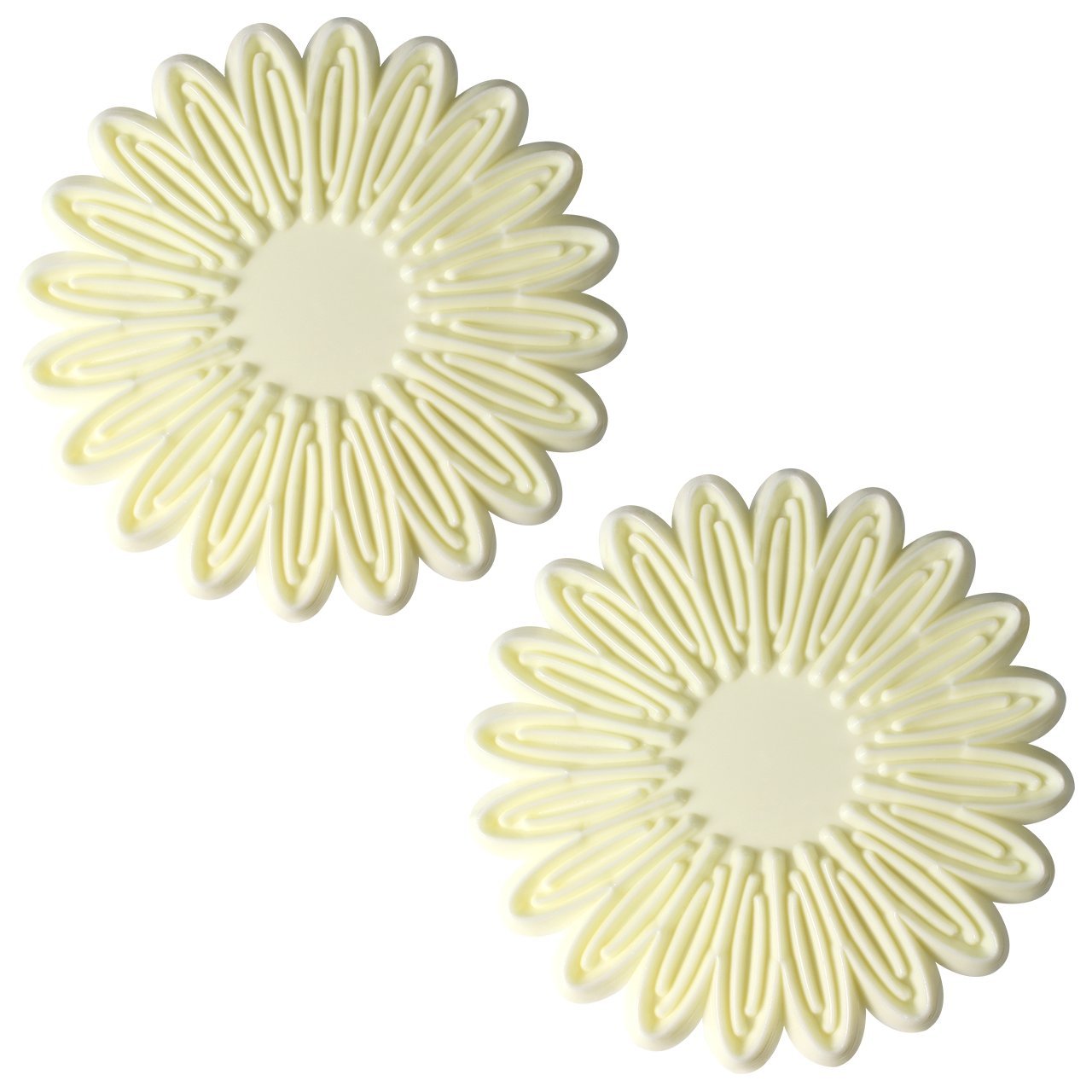 JEM Multi Petal Daisy Gerbera Fondant Cutters for Cake Decorating, Medium Size, Set of 2