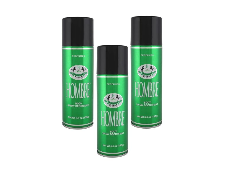 Green Deodorant Fresh Body Spray for Men - 5.5 Oz | Long-Lasting Fragrance (3 Pack)