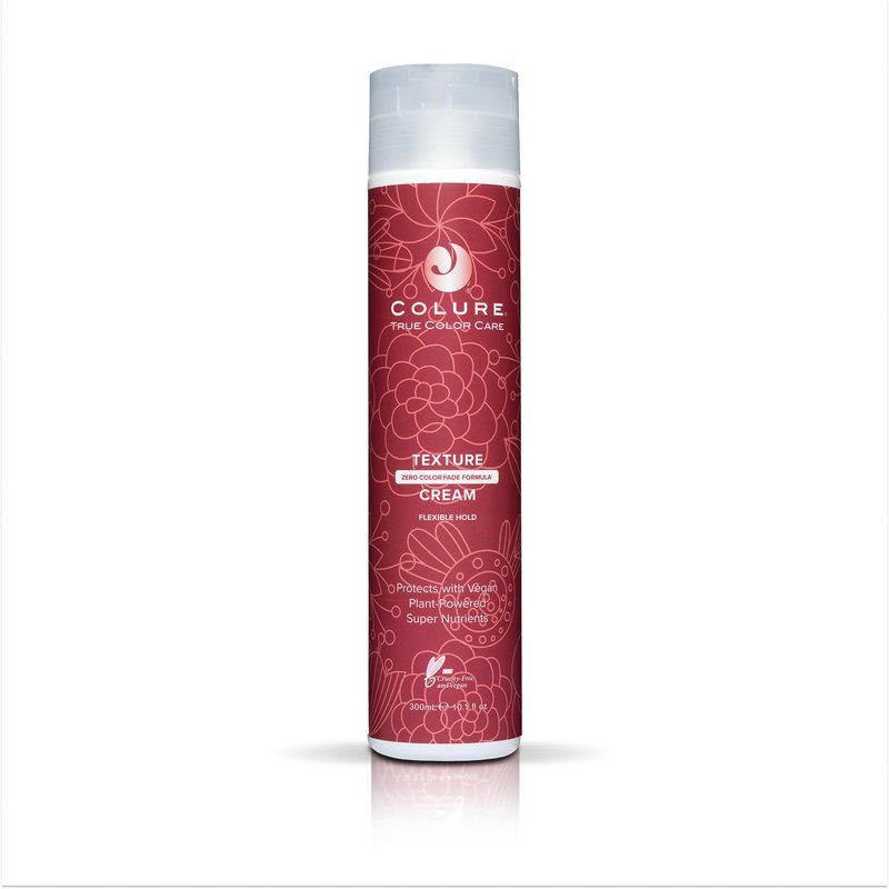COLURE Texture Cream 10 oz - Ultra Light Shaping and Defining Hair Styling Cream with Professional Color Protection