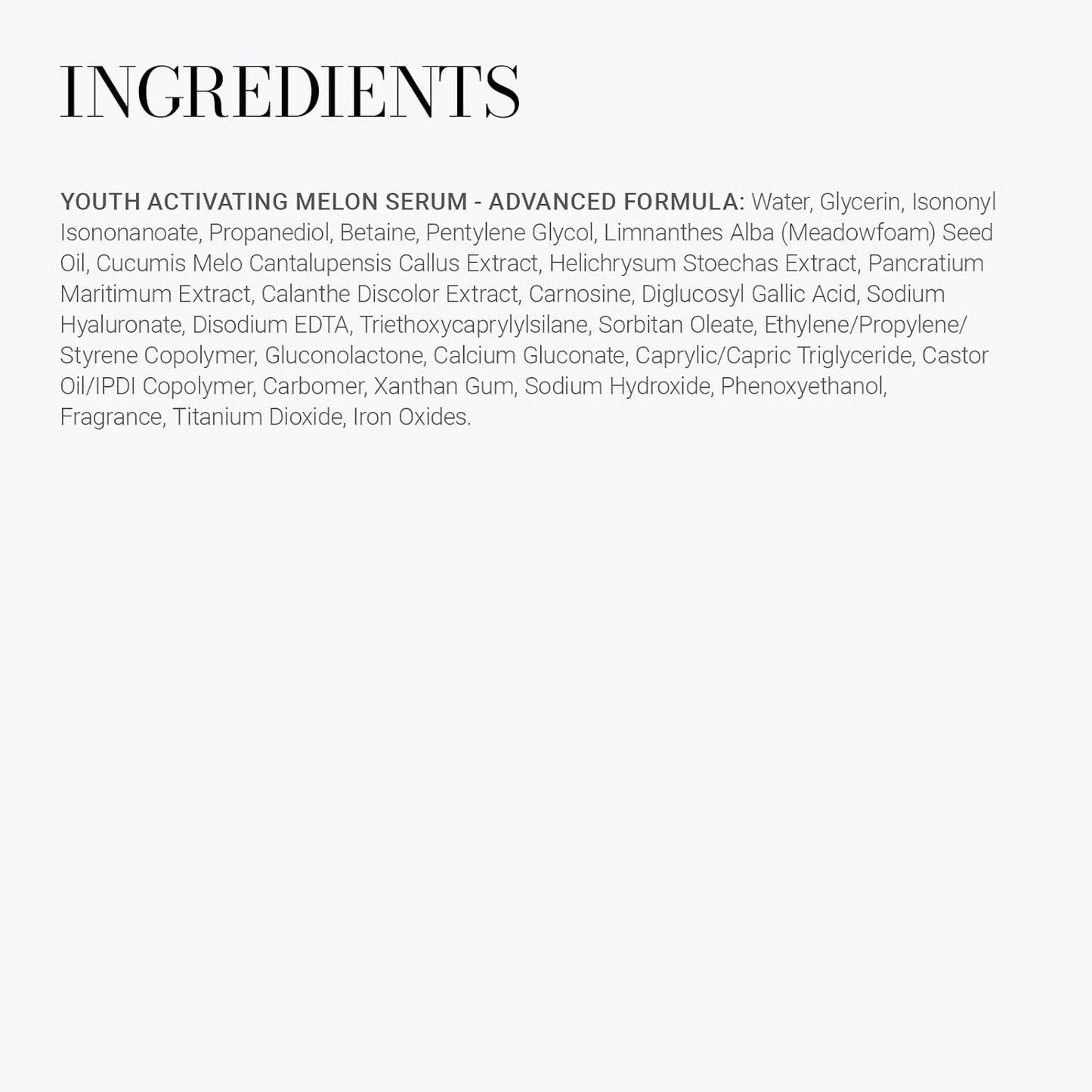 Meaningful Beauty Youth Activating Melon Serum - Anti-Aging Hydration & Brightening 1.7 oz