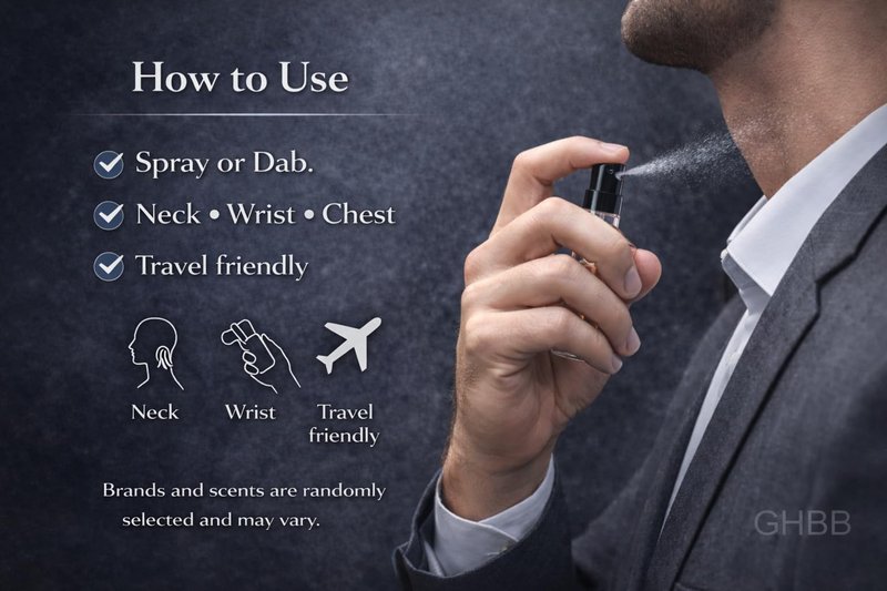 Travel Cologne Set for Men – 12 Mini Fragrance Samples, Portable Vials for Travel, Gym & Everyday Use