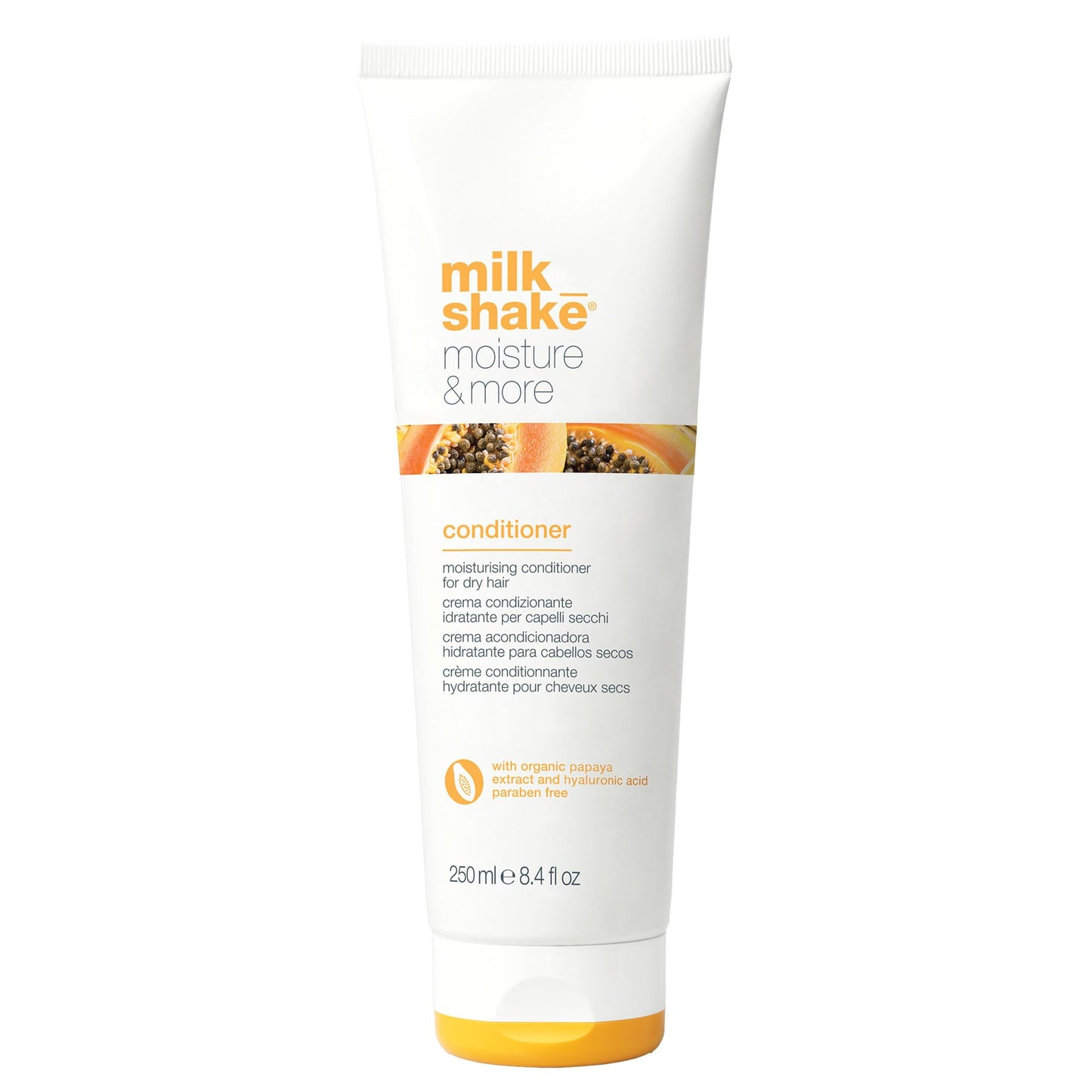 milk_shake moisture & more conditioner | creamy formula to hydrate and soften dry hair | for smoother, shinier, easy-to-manage hair | 8.1 fl oz