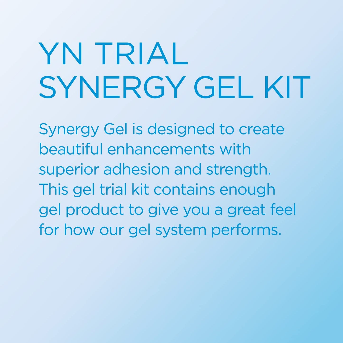 Young Nails False Nail Trial Synergy Gel Kit