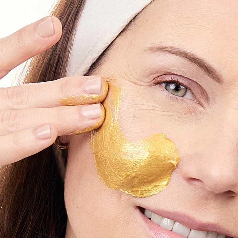 Evolve Organic Beauty - Natural Bio-Retinol Gold Face Mask | Small-Batch, Vegan Clean Beauty (2 oz | 60 mL) Packaging May Vary