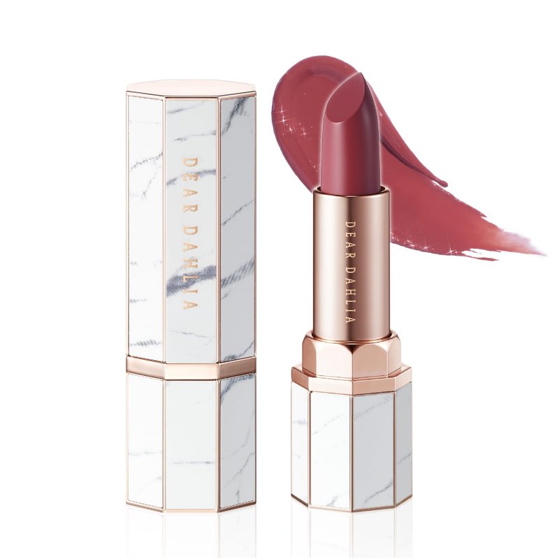 DEARDAHLIA Lip Paradise Sheer Dew Lipstick (Megan) - Silky & Dewy Glow Lipstick with a Smooth and Hydrating Texture, and Buildable High-Pigment Color. Vegan Korean Lip Makeup