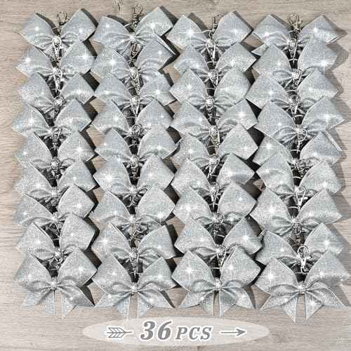 Aileam Cheer Bow Keychain Glitter Bow Keychain Hair Bow for Girls Rhinestones Sequin Bow School Senior Cheer Bow Accessories