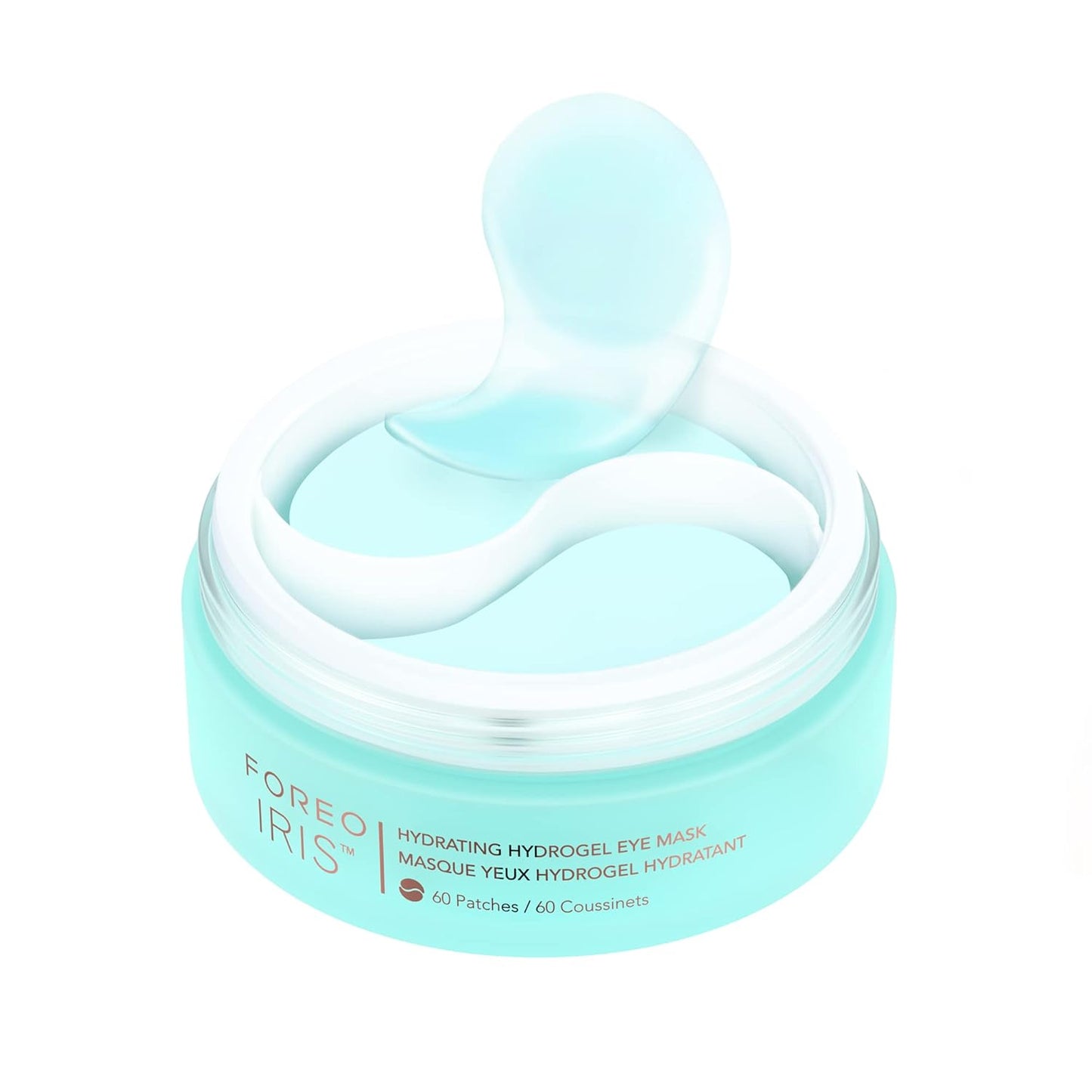 **FOREO IRIS Hydrogel Eye Mask - Dark Circle Treatment for All Skin Types | 60 Hydrating Under Eye Patches**