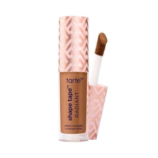 tarte shape tape radiant concealer – Medium-Coverage, Hydrating Finish Under Eye Concealer for Dark Circles, Redness & Discoloration, Vegan, Cruelty-Free, travel size, 49W tan-deep warm
