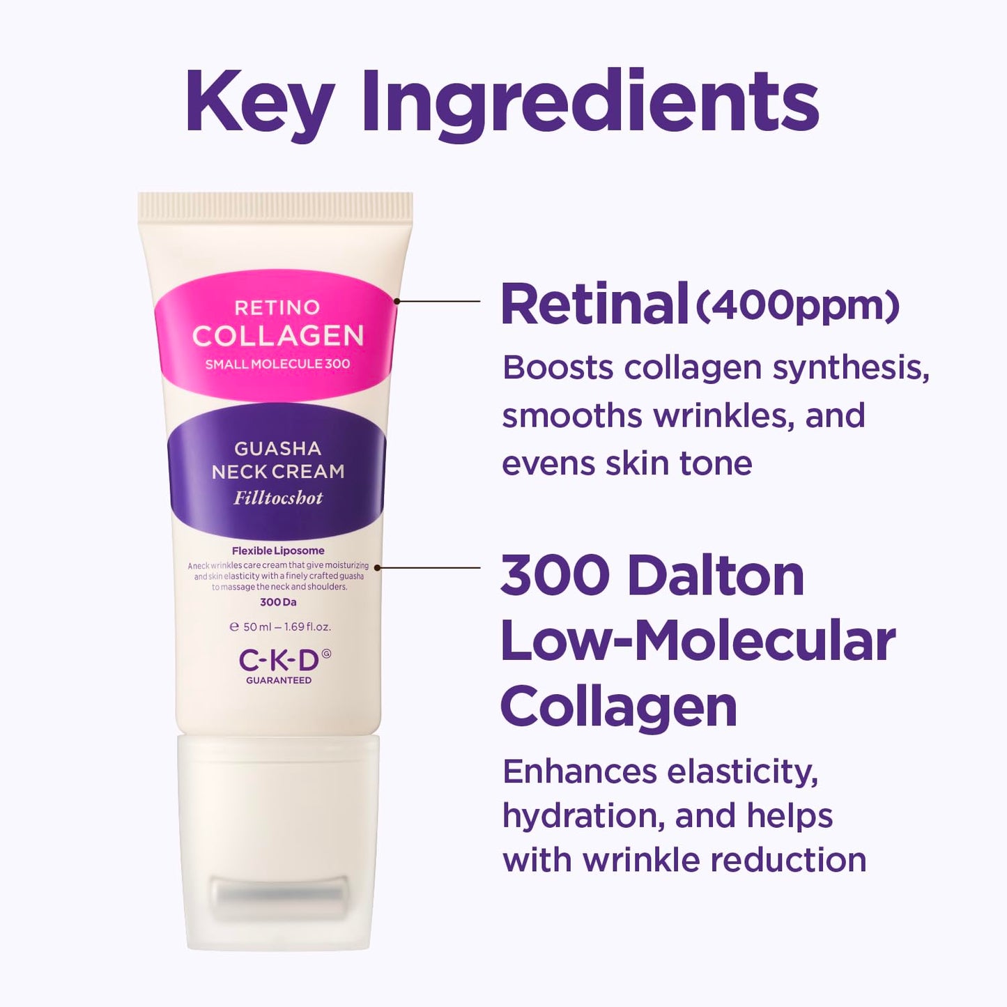 Gua Sha Neck Cream - Advanced Tightening & Firming Moisturizer for Deep Wrinkles & Turkey Neck | 1.69 fl oz