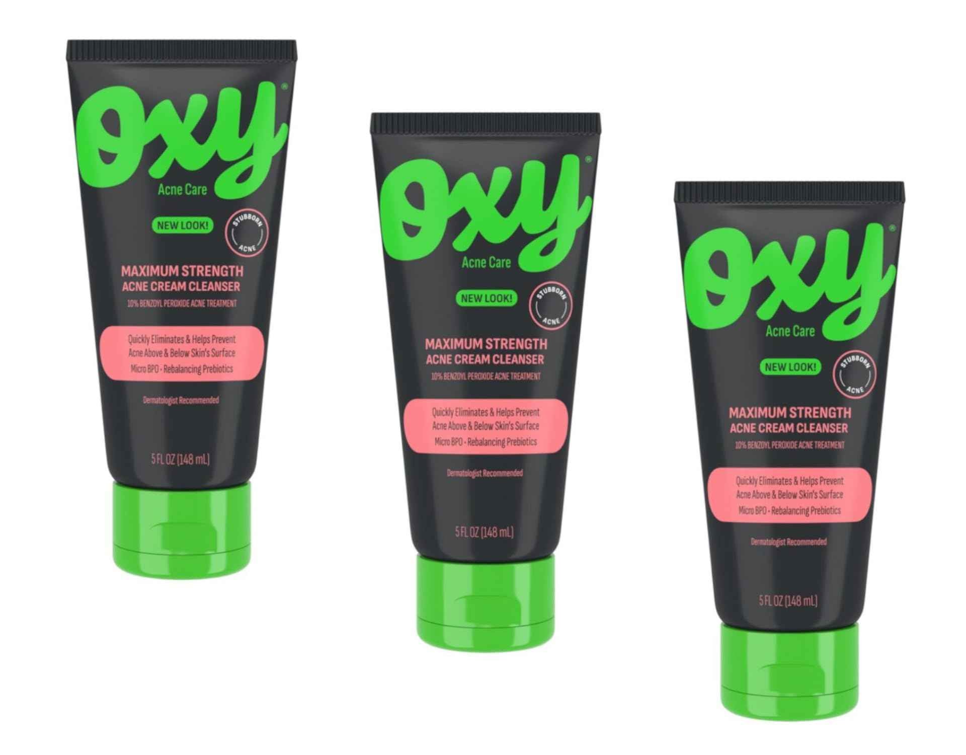 Oxy Acne Cleanser Maximum Strength, 5.0 Fl Oz (Pack of 3)