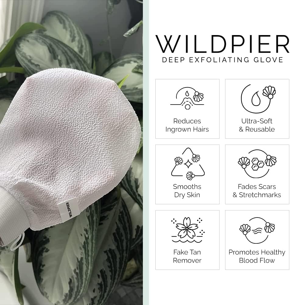 Deep Exfoliating Glove & Konjac Sponge Bundle | Soft & Effective Skin Care