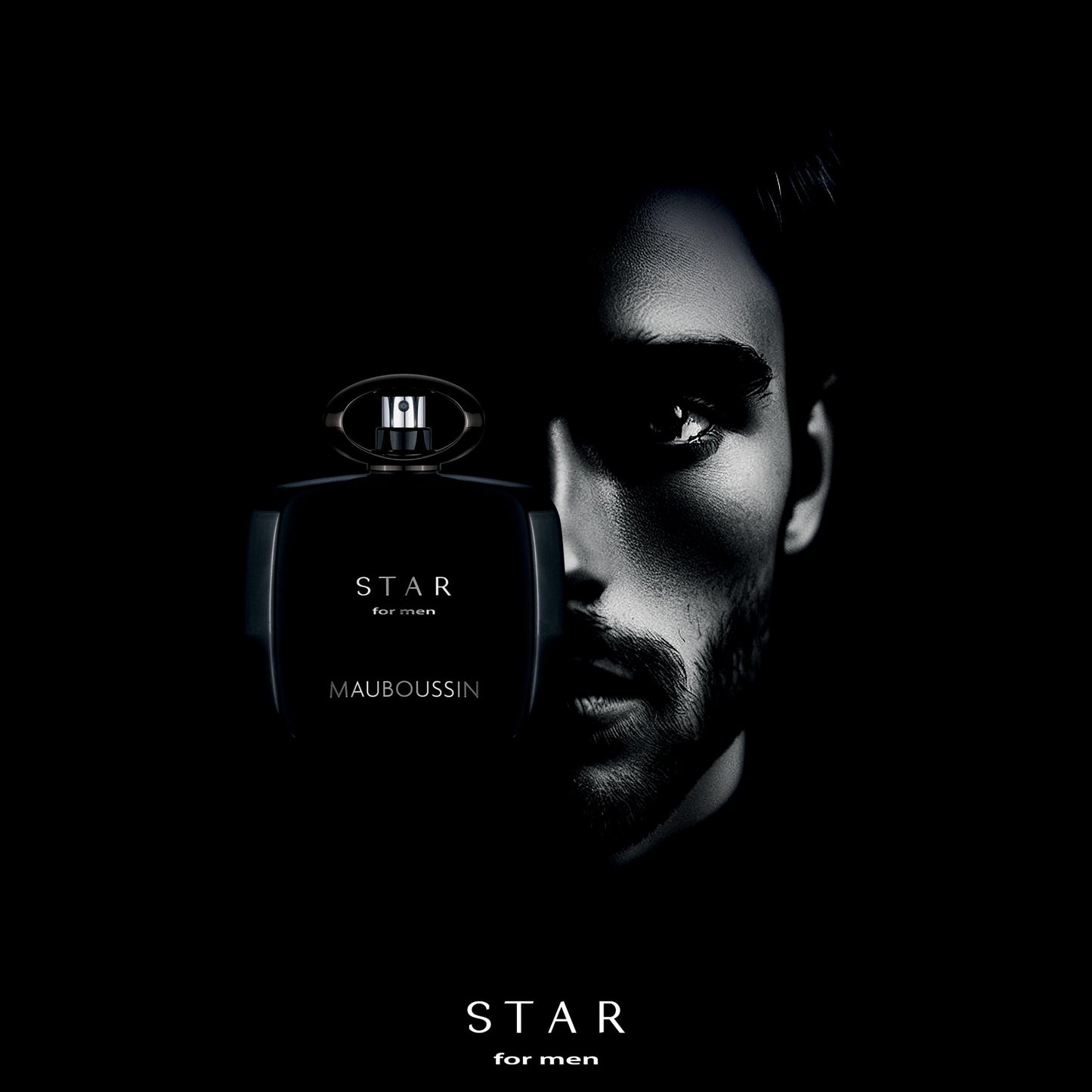 Mauboussin - Star For Men 90ml (3 Fl Oz) - Eau de Parfum for Men - Woody & Amber Scents