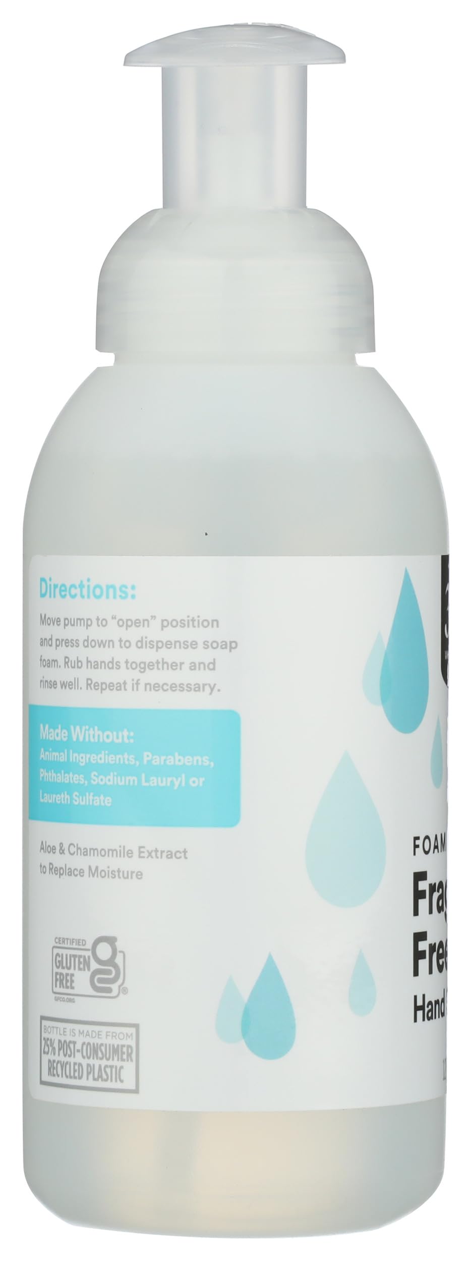 365 by Whole Foods Market, Foaming Hand Soap, Fragrance Free, 12 Fl Oz