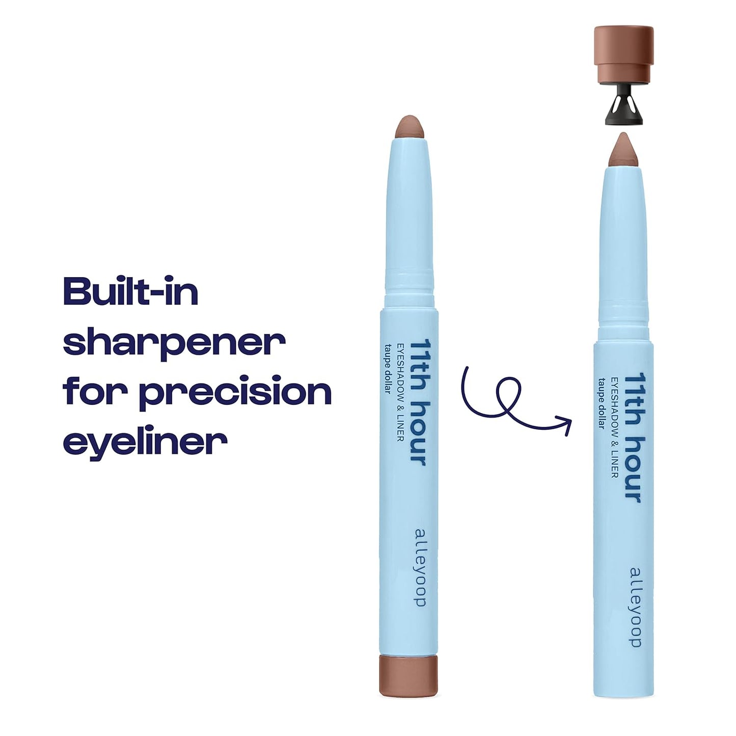 11th Hour Cream Eyeshadow Sticks Bundle - Waterproof, Smudge-Proof Matte Taupe & Shimmer Gotta Guava | Long-Lasting Color