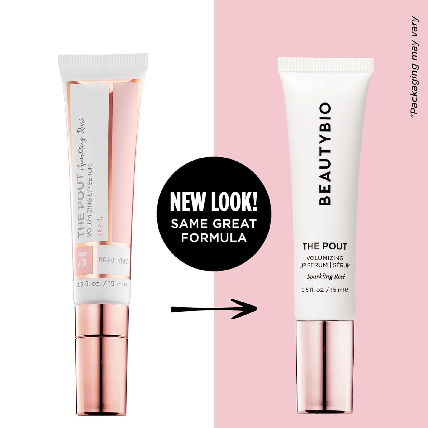 BeautyBio The Pout - Hydrating Lip Treatment for Soft, Plump Lips | 0.5 oz