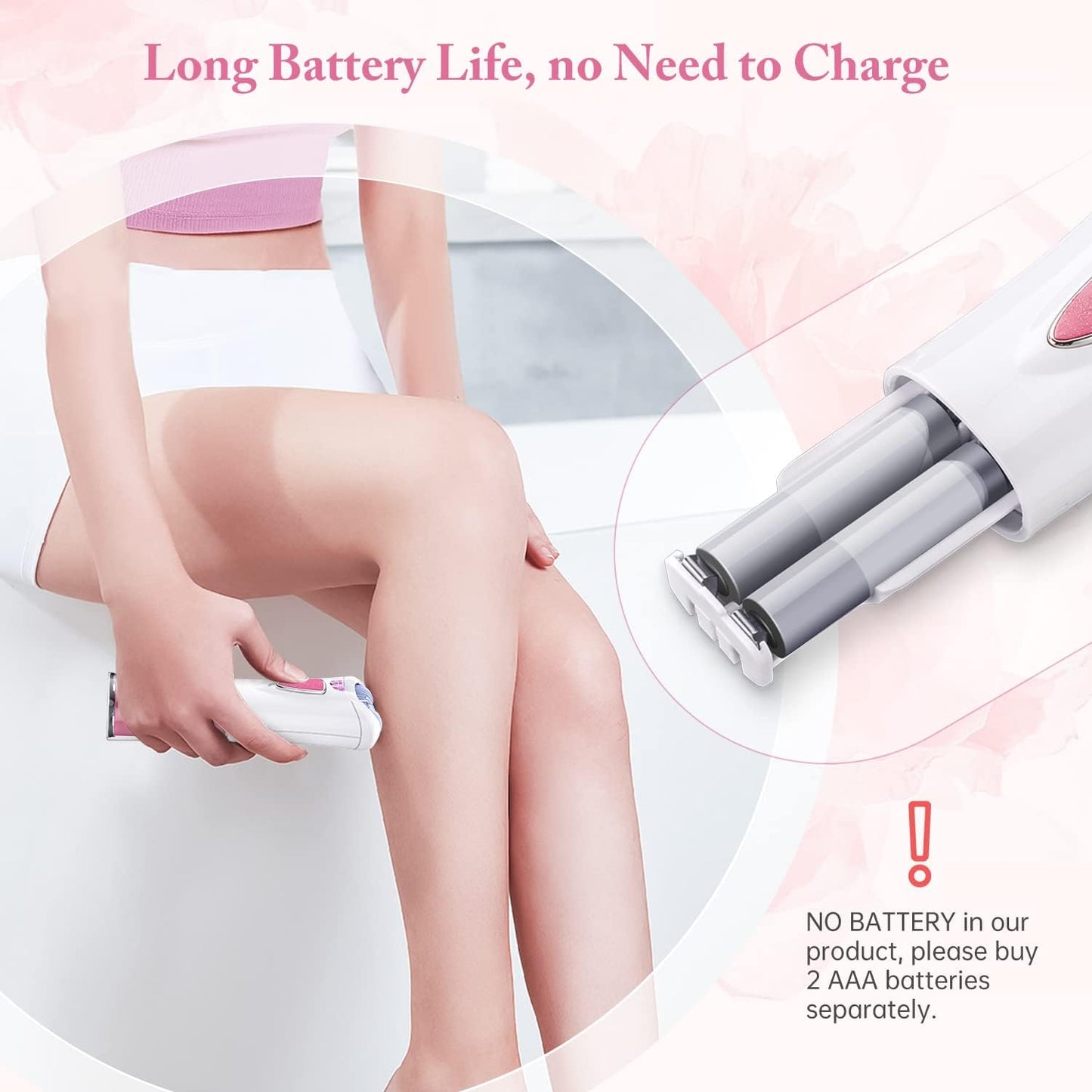 Facial Epilator - Smooth Glide Hair Remover for Women | Face, Bikini, Legs & Arms