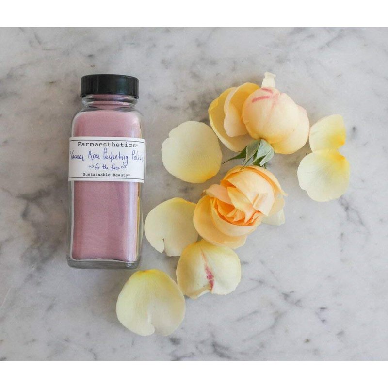 Farmaesthetics Vassar Rose Perfecting Polish (4 oz nt. wt.) | Ethically Sourced Sustainable Beauty | Clean, All Natural, Small Batch Skincare