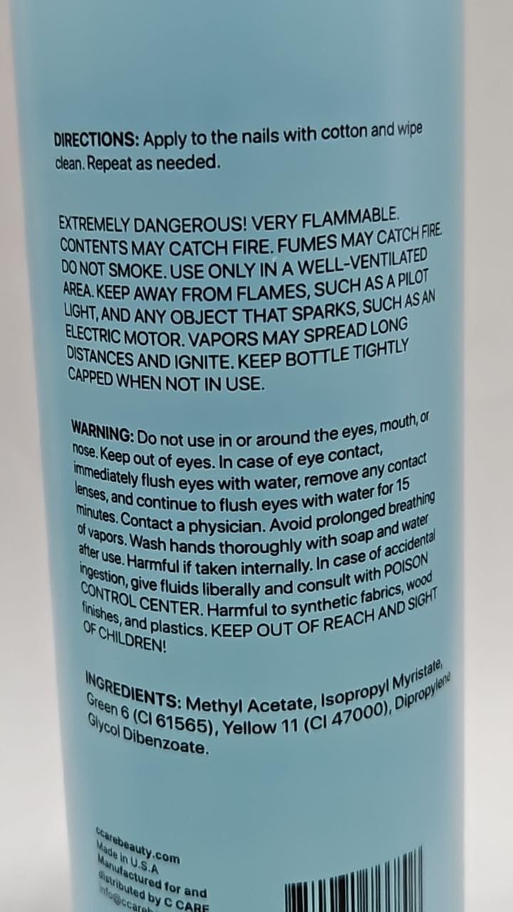 Gentle Touch Non-Acetone Nail Polish Remover | Nourishing Formula | Professional Quality | Rapid Remove | Non-Drying | 16 Fl oz