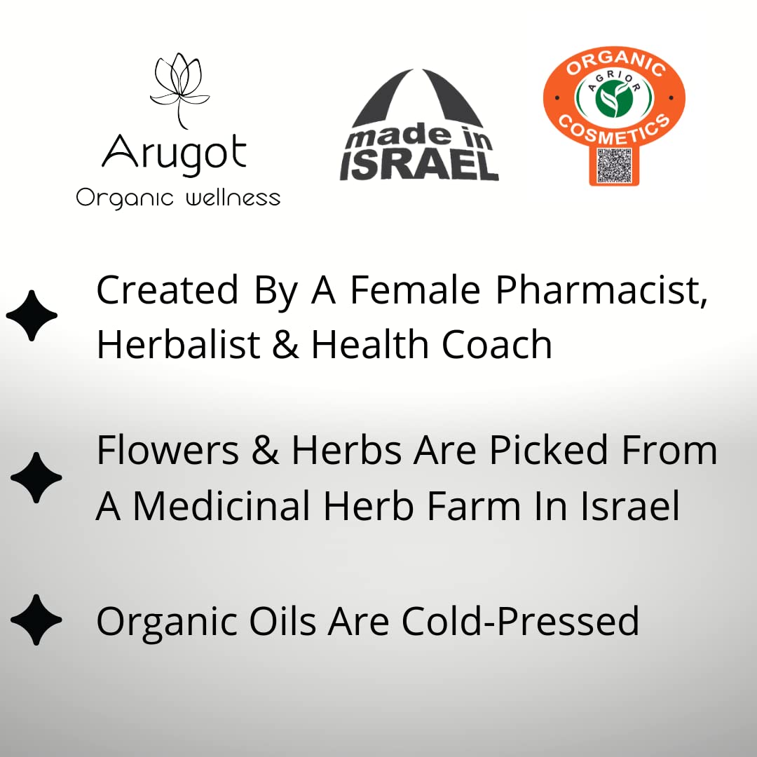 Organic Shampoo & Body Wash - Moisturizing Hyaluronic Acid Formula | Strengthens Hair & Nourishes Scalp