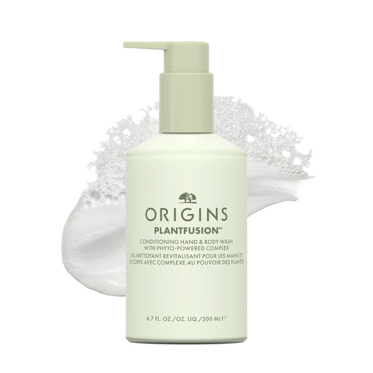 Origins Plantfusion Conditioning Hand & Body Wash | Cleanses & Conditions | With Glycerin, 6.7 Fl Oz
