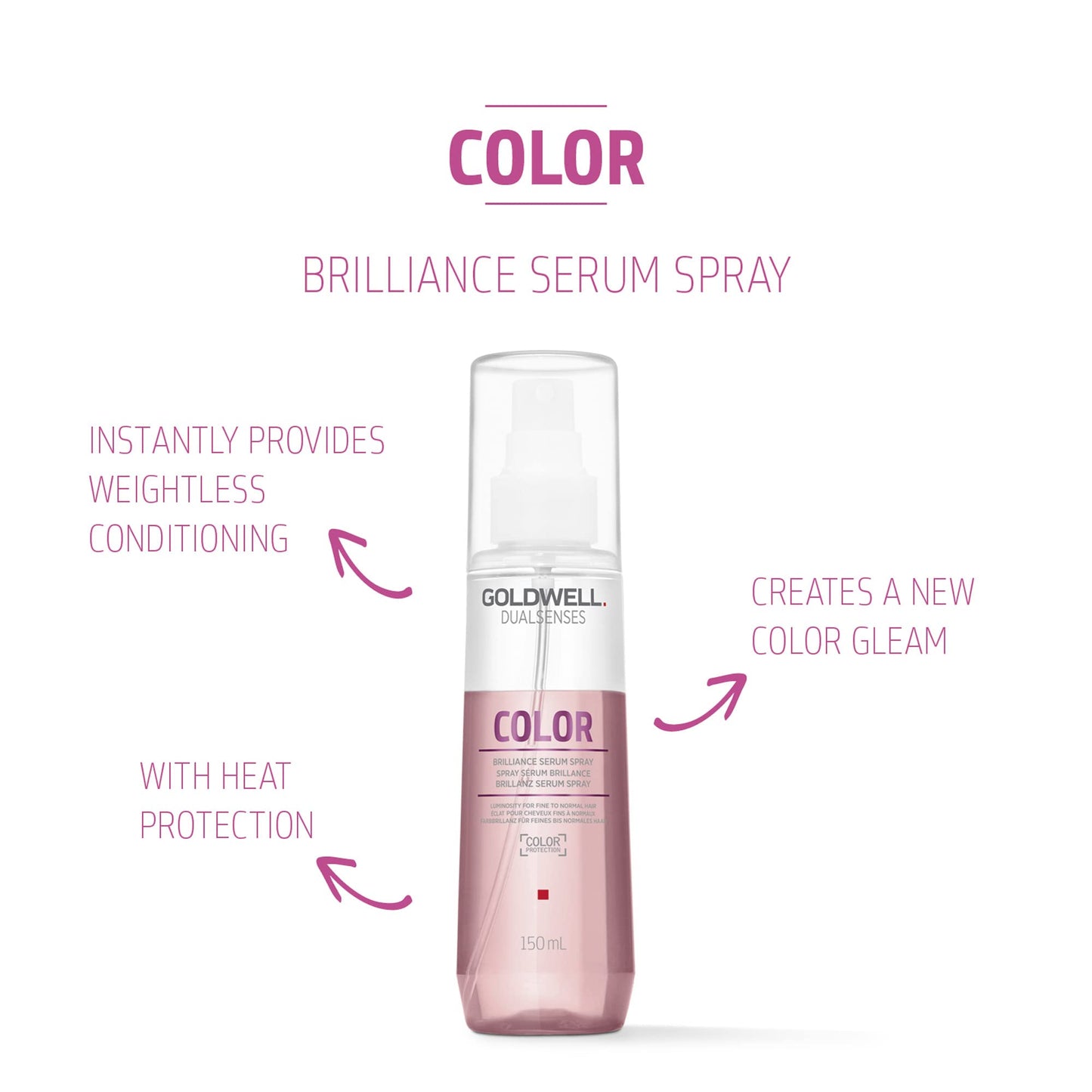 Goldwell Dualsenses Color Brilliance Serum Spray 150mL(Packaging may vary)