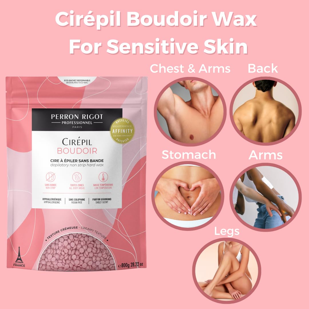 Cirepil BOUDOIR Stripless Hard Wax Beads Bag 28.22oz / 800g