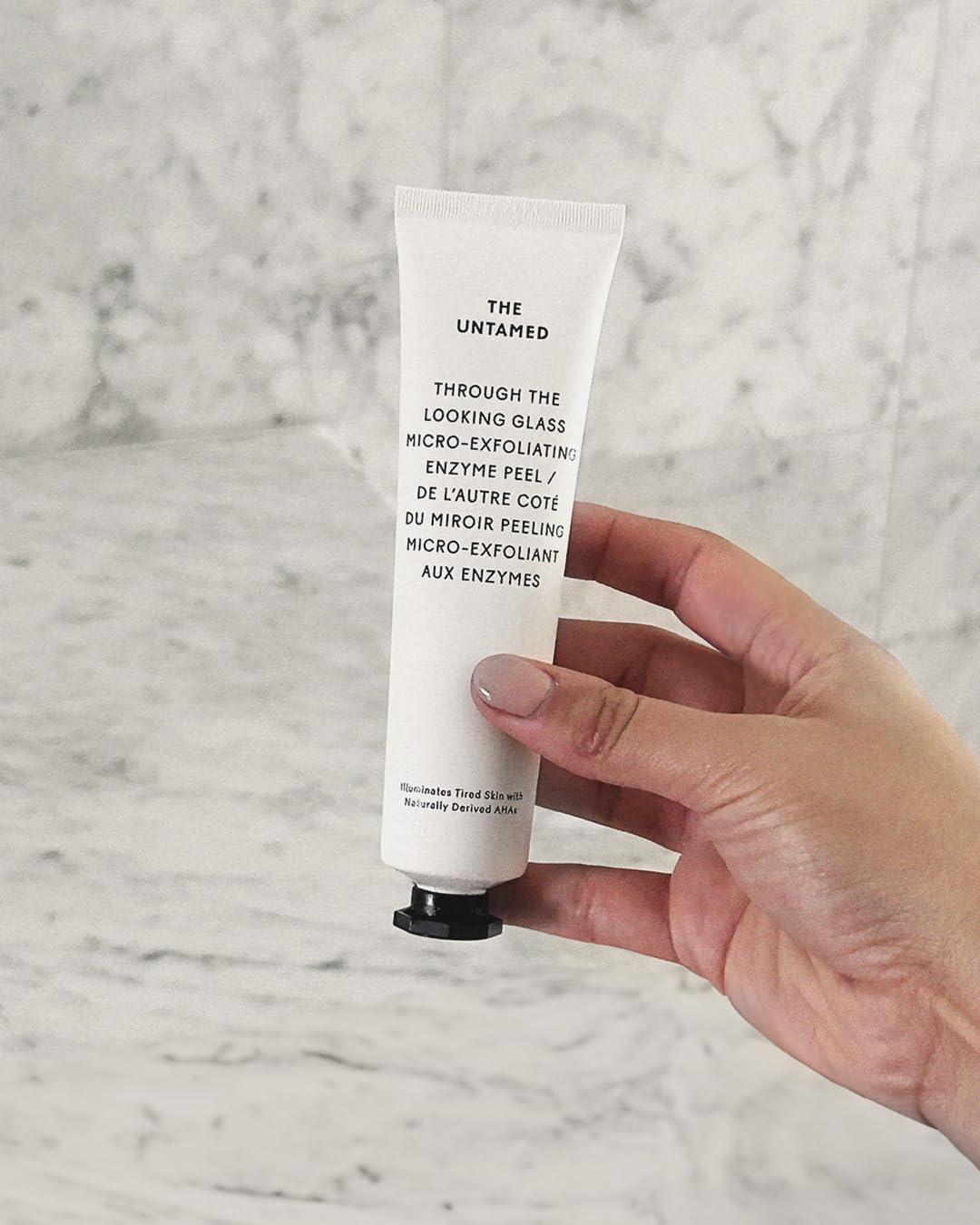 The Untamed Through the Looking Glass Micro-Exfoliating Enzyme Peel – Helps Brighten, Smooth & Hydrate for Refined Skin Texture – Face Exfoliator with Glycolic & Lactic Acid – 2.4 fl oz