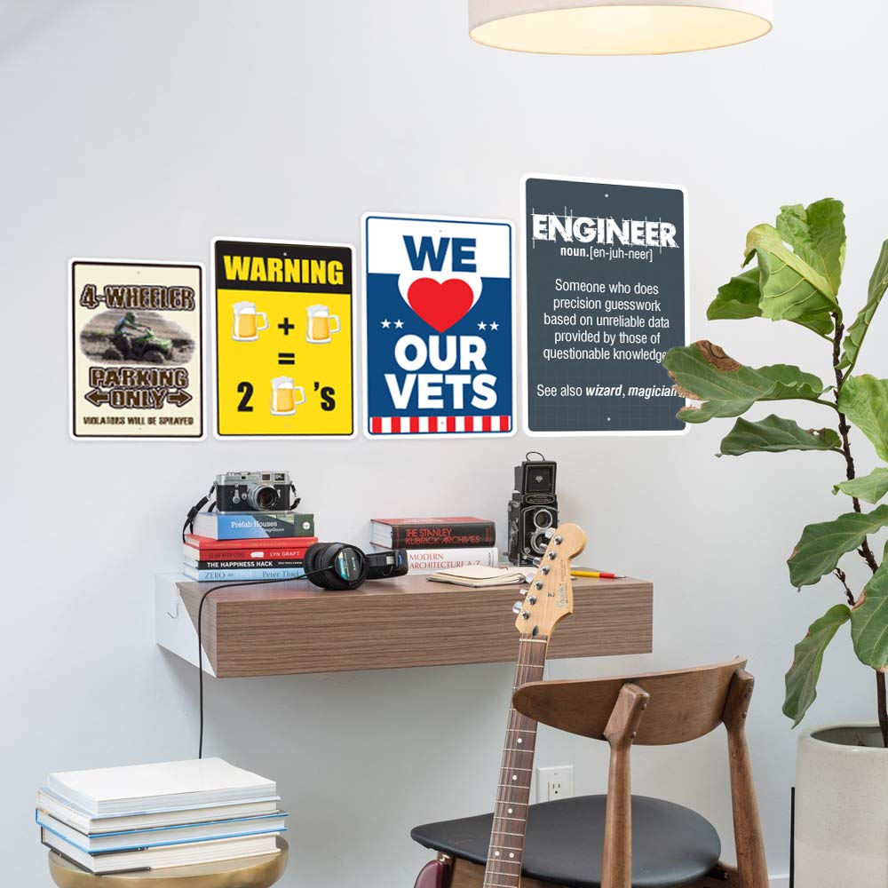 Roughneck Parking Sign | Indoor/Outdoor | Funny Home Décor for Garages, Living Rooms, Bedroom, Offices | SignMission Gag Novelty Gift Funny Oil Field Well Manual Labor Sign Wall Plaque Decoration