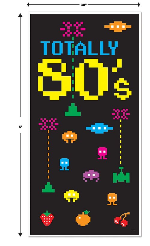Totally 80s Door Cover