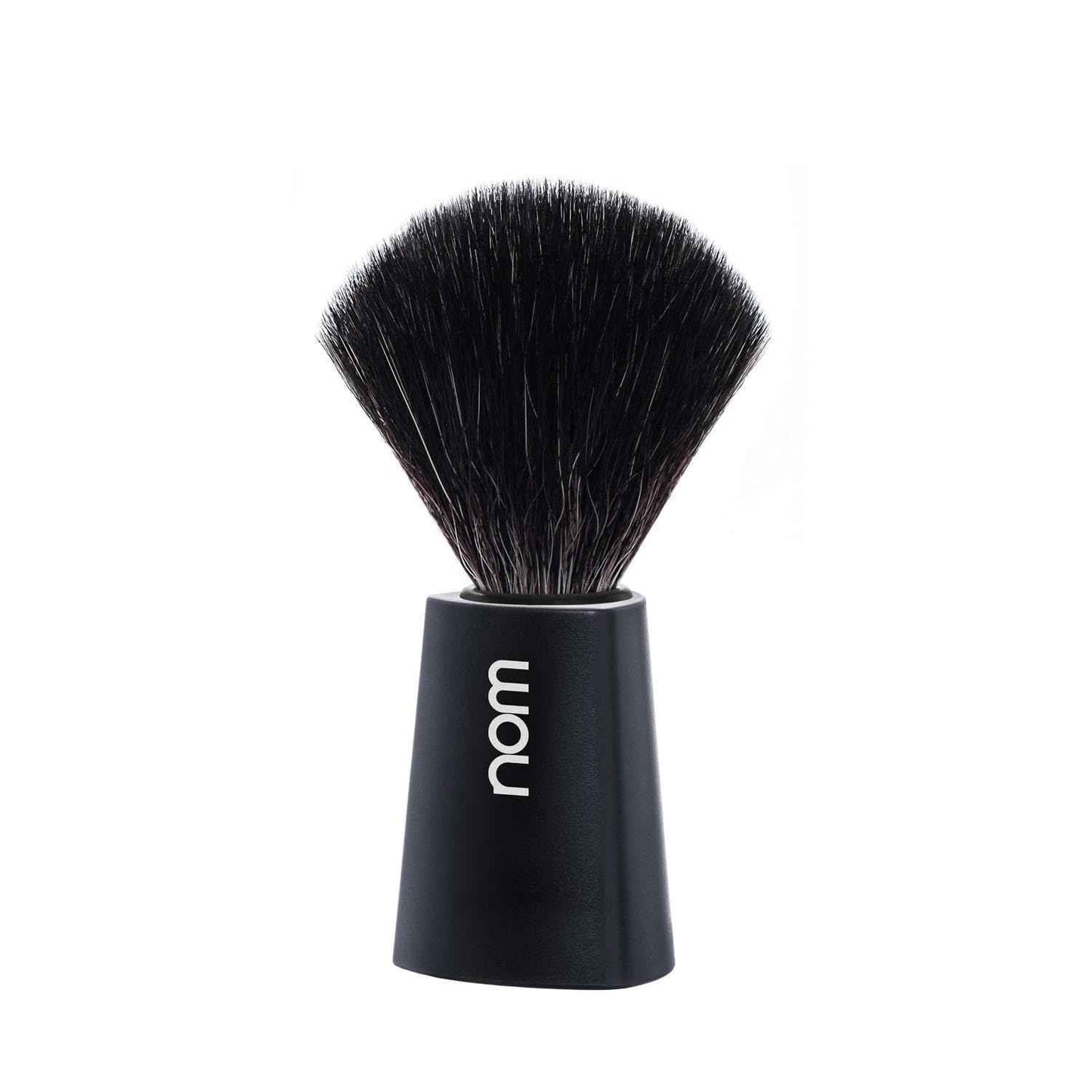 NOM Carl Vegan Black Fibre Shaving Brush, Black