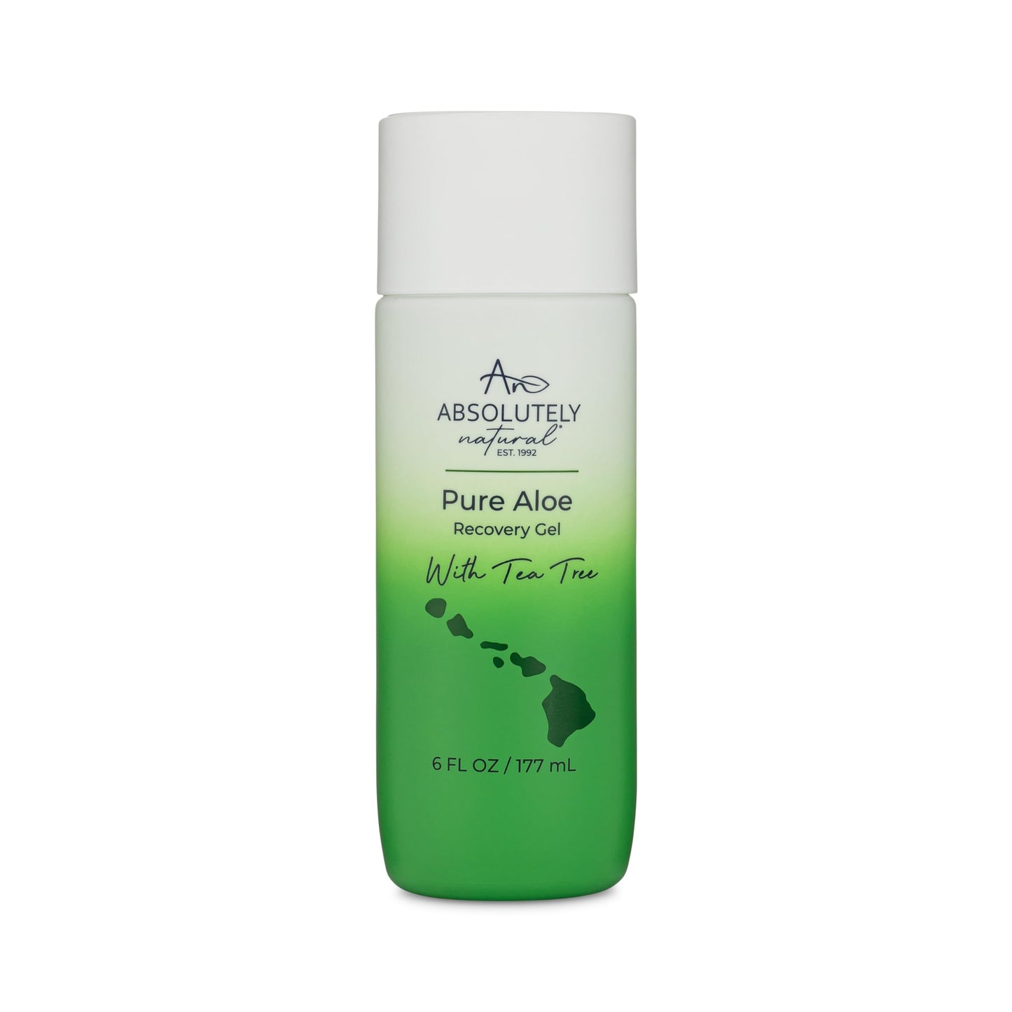Absolutely Natural - 100% Pure Aloe Vera Cooling Gel - Lotion for Sunburn Relief & Rashes - Premium Sun Care with Vitamin E, Eucalyptus - 6 oz
