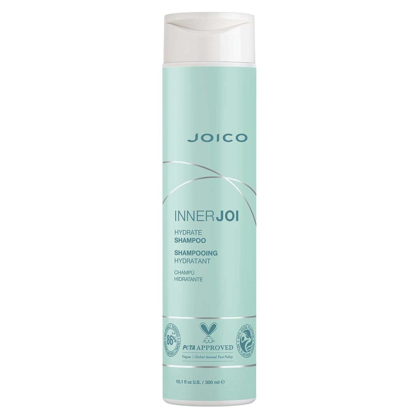Joico InnerJoi Hydrate Shampoo - Moisturizing Formula for Dry Hair & Scalp | Sulfate & Paraben Free