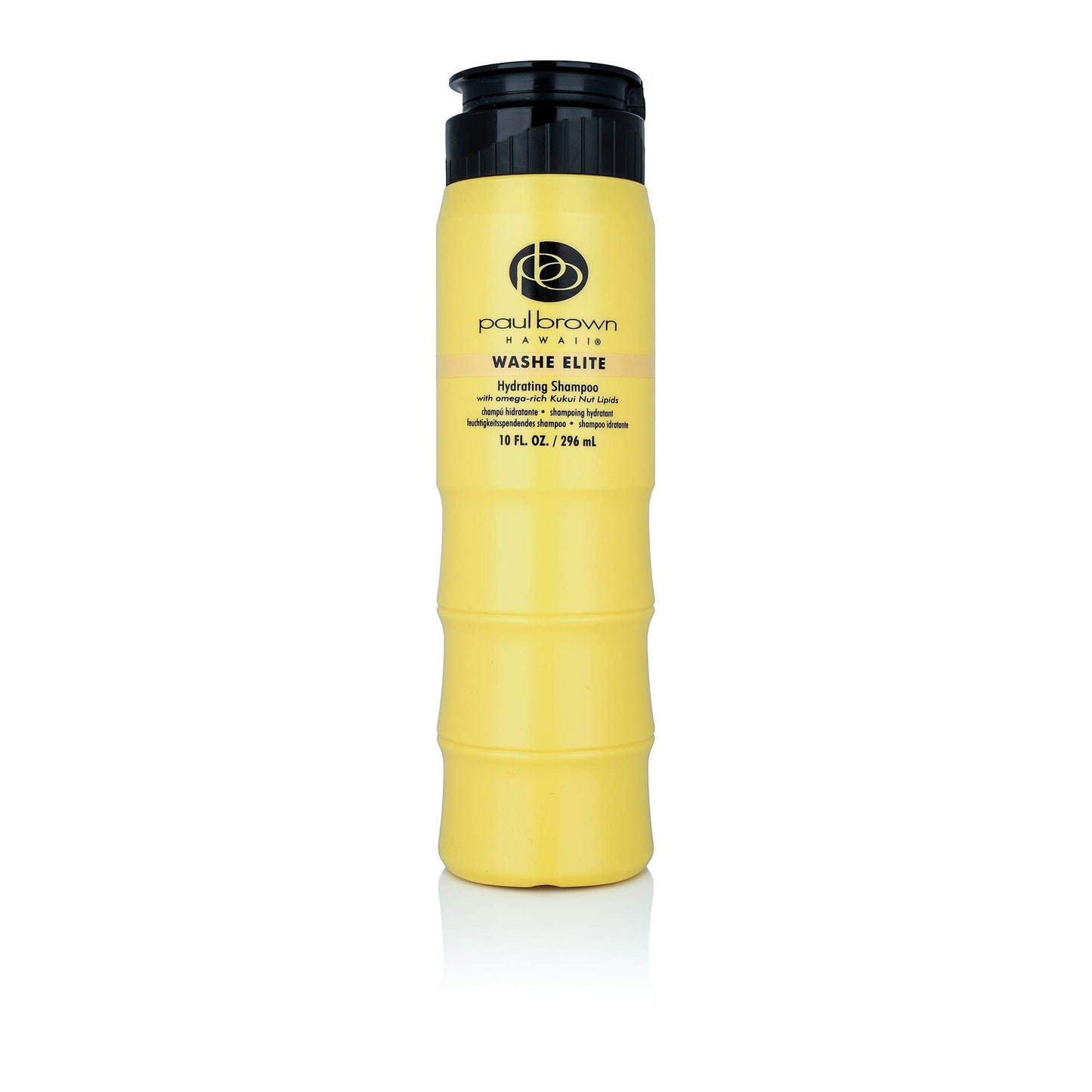 Paul Brown Hawaii Washe Elite Shampoo | Hydrate & Treat Damaged Hair | Moisturizing Hair Product, Safe for Color-Treated Hair, Antioxidant-Rich Kukui Nut Oil (10 oz.)