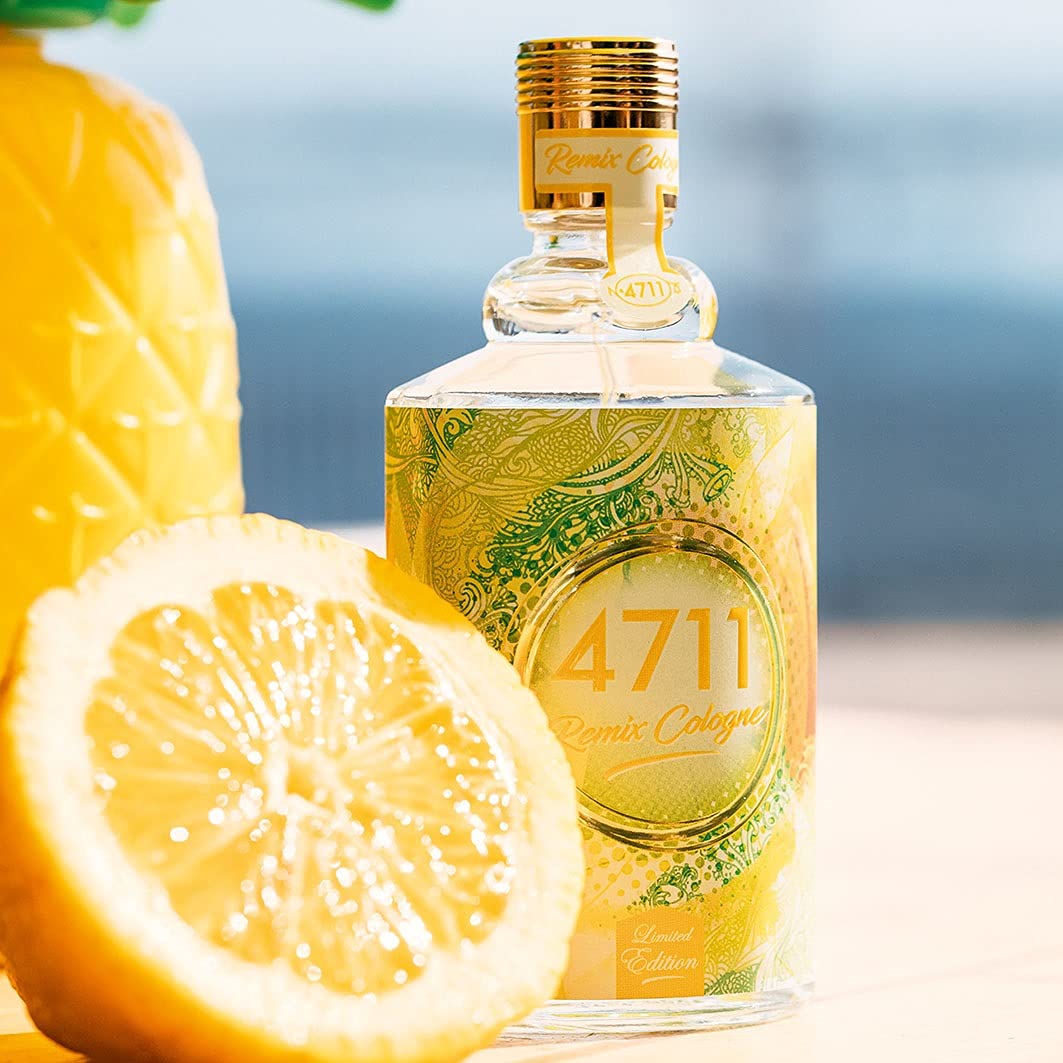 4711 Remix Cologne Eau de Cologne Spray for Unisex, 3.4 Ounce