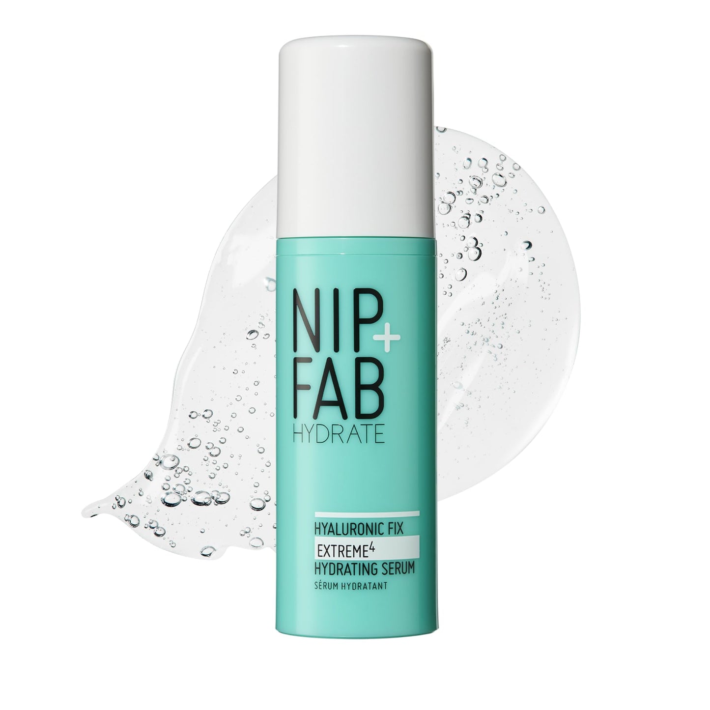 Nip + Fab Hyaluronic Acid Fix Extreme 4 2percent Face Serum, Lightweight, Non-Greasy Anti-Aging Hydrating Moisturizing for Fine Lines & Wrinkles, Skin-Plumping Skin Care, Smoothing, Multicolor, 50ML