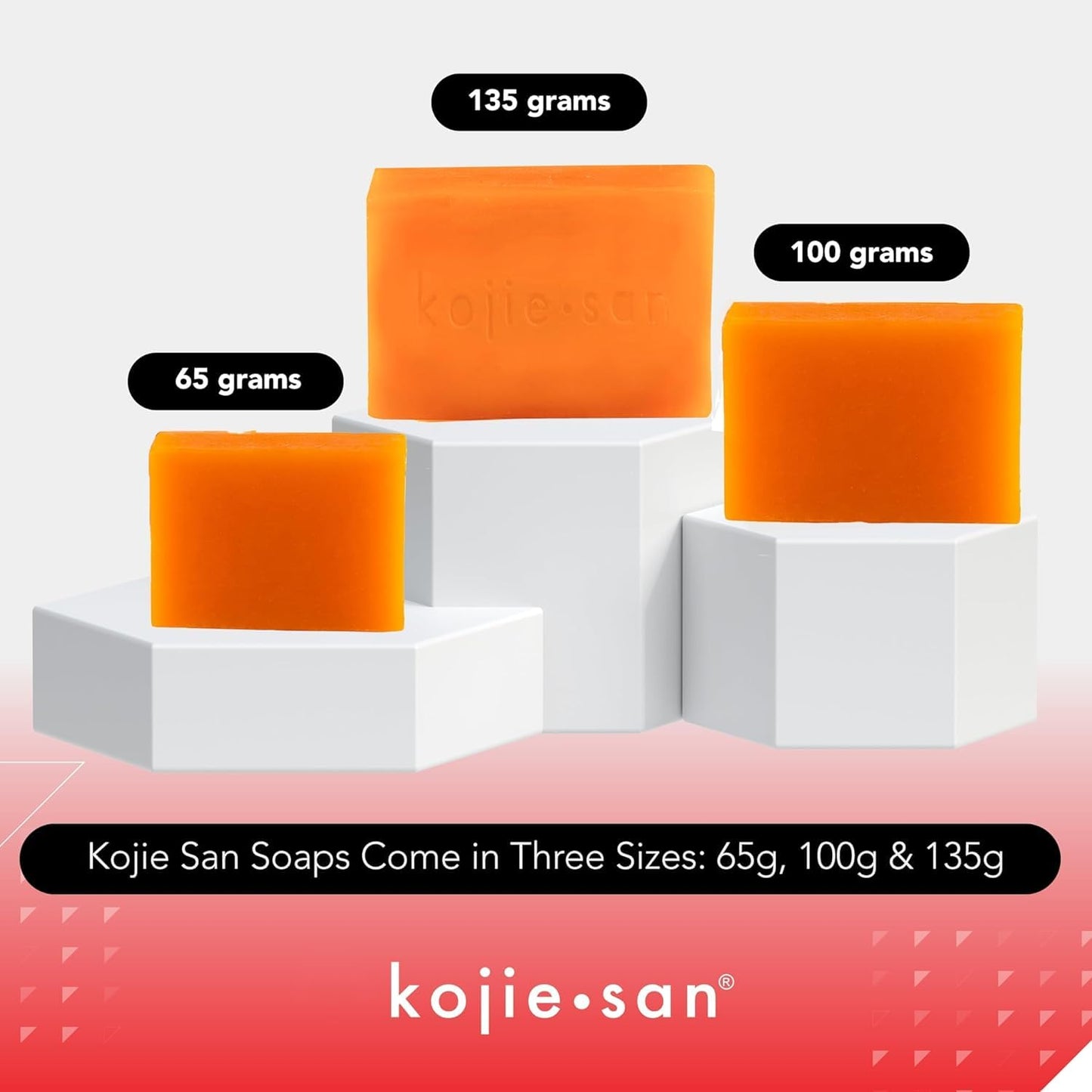 KOJIE SAN FACE & BODY SOAP (6 Bars) + Relumins Deep Pore Facial Cleansing Brush - Fair & Glowing Skin Brightening Kojic Acid Beauty Soap 65g