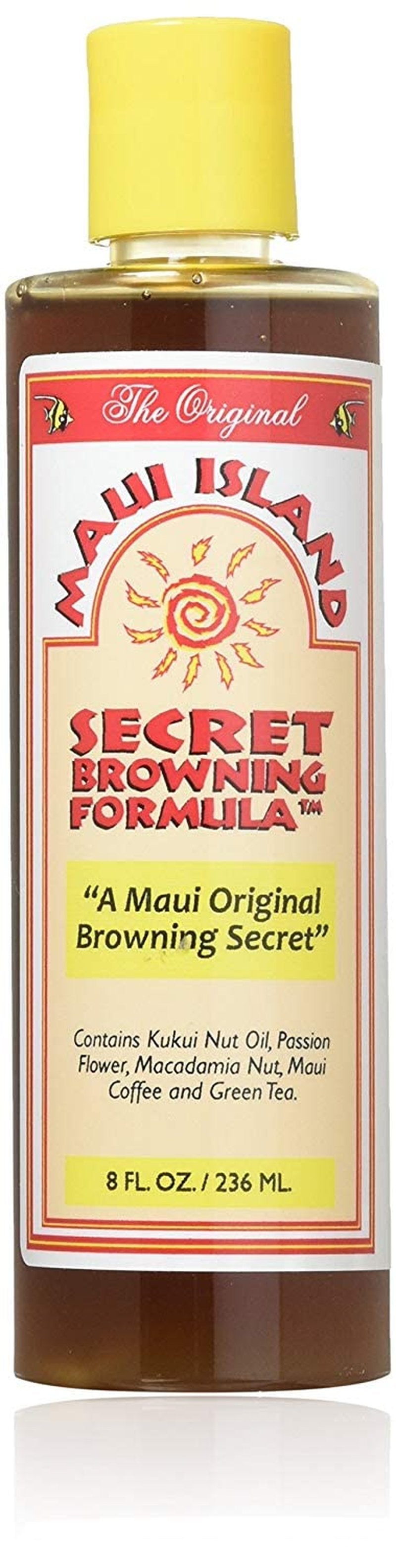 Maui Island Secret Browning Formula - 8 Oz Tanning Lotion for Natural Glow